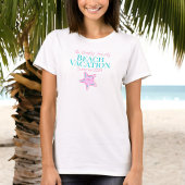 T-shirt Starfish Custom Beach Croisière Réunion Vacances