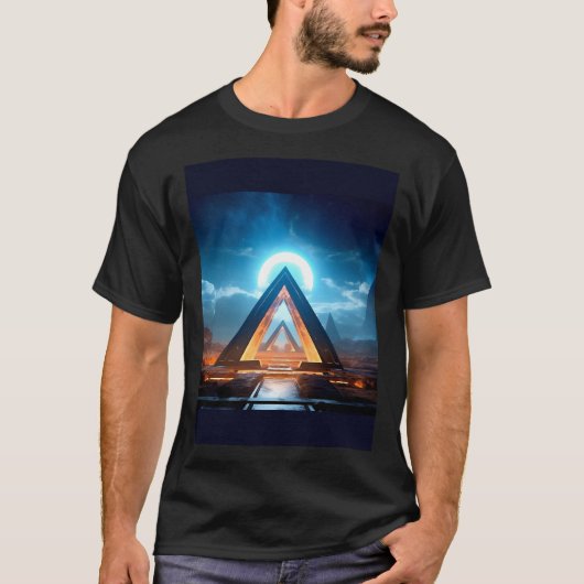 T-shirt Stargate de néom bioluminant devant un (Devant)
