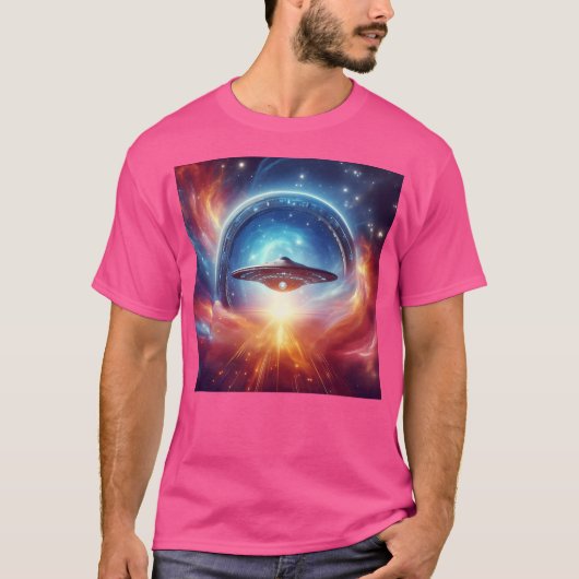T-shirt Stargate Et Ufo (Devant)