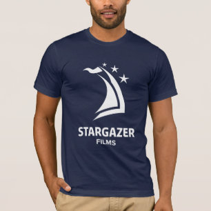 T-shirt Stargazer Films Logo Short Sleeve, Navy