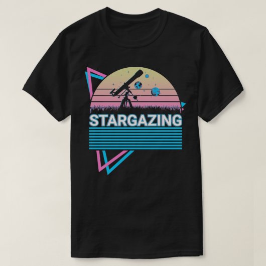 T-shirt Stargazer Retro (Design devant)