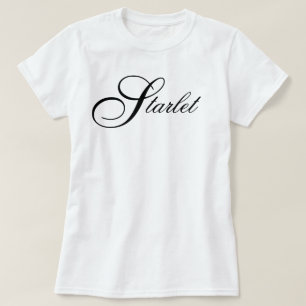 T-shirt "Starlet" esthétique minimaliste chic iconique scr
