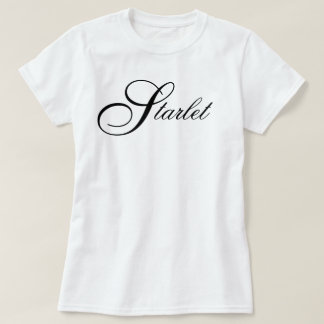 T-shirt "Starlet" esthétique minimaliste chic iconique scr
