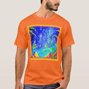T-shirt "Starlit Jungle" Belle Peinture. Commandez dès mai