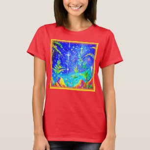 T-shirt "Starlit Jungle" Belle Peinture. Commandez dès mai