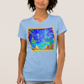 T-shirt "Starlit Jungle" Belle Peinture. Commandez dès mai (Devant)