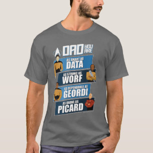 T-shirt Starrekhe génération de réseau Papa tu es petit am