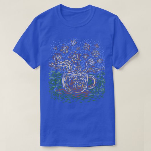 T-shirt Starry Coffee (Design devant)