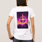 T-shirt Starry Elegance" ou "Galactic Chic" (Dos)