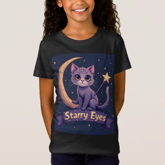 T-Shirt Starry Eyes - Filles (Devant)