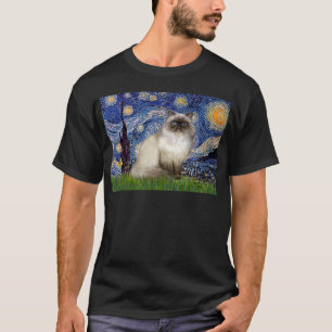 T-shirt Starry Night - Himalayan cat 7