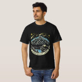 T-shirt Starry Night Mountain & Camping (Devant entier)