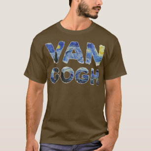 T-shirt Starry Night Van Gogh Art Peinture Vincent Van Gog
