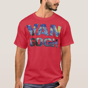 T-shirt Starry Night Van Gogh Art Peinture Vincent Van Gog