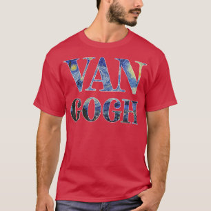 T-shirt Starry Night Van Gogh Art Peinture Vincent Van Gog