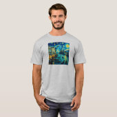 T-shirt Starry Night Venice Italie (Devant entier)