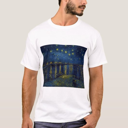 T-shirt Starry Night, Vincent van Gogh (Devant)