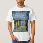 T-shirt Starry Night Vincent van Gogh (Devant)