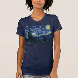 T-shirt Starry Night Vincent van Gogh Art Peinture