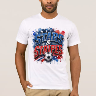 T-shirt Stars and Stripes - Culture Foot US