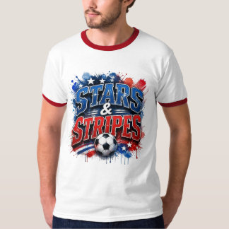 T-shirt Stars and Stripes - Culture Foot US