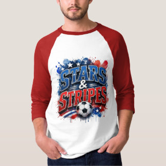 T-shirt Stars and Stripes - Culture Foot US