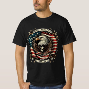 T-shirt Stars and Stripes Forever - American Eagle Pride