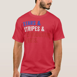 T-shirt Stars Grandes Droits Reproductifs Patriotique 4ème