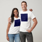 T-shirt stars libra (Unisexe)