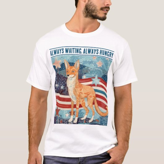 T-shirt Stars & Stripes Coyote (Devant)