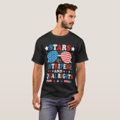 T-shirt Stars, Stripes & Equal Rights – Patriotic Equality (Devant entier)