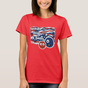 T-shirt Stars Stripes et Sourires