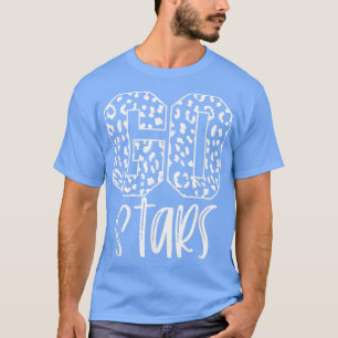 T-shirt Stars Team Mascot School Spirit Game Night Leopard
