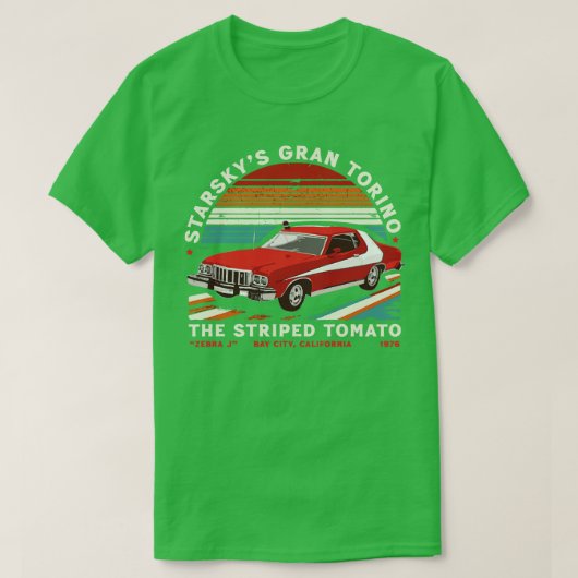 T-shirt Starskys Gran Torino Conception de ventilateur les (Design devant)