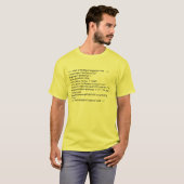 T-shirt <!-- Start of HubSpot Logging Code  --><script… (Devant entier)