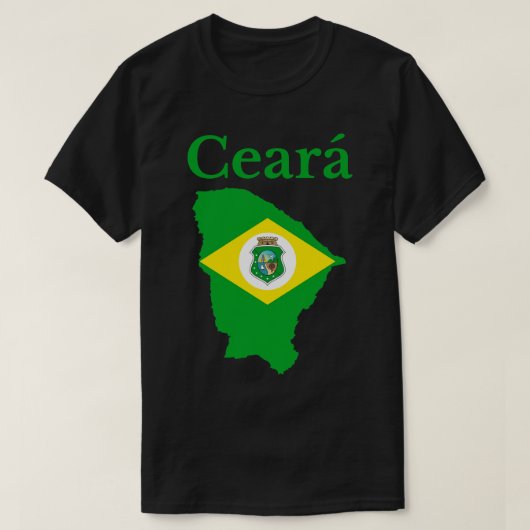 T-shirt State of Ceara Design Brésil (Design devant)