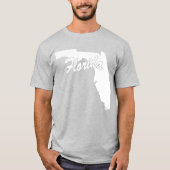 T-shirt State Of Florida Shape (Devant)