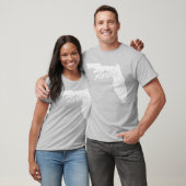 T-shirt State Of Florida Shape (Unisexe)