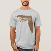 T-shirt State Of Florida Shape (Devant)