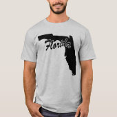 T-shirt State Of Florida Shape (Devant)