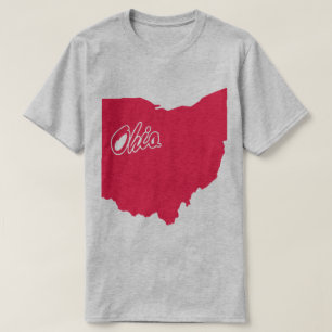 T-shirt State Of Ohio Shape