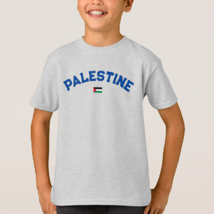 T-shirt State of Palestine Varsity College University Styl