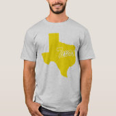 T-shirt State Of Texas Shape (Devant)