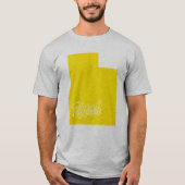 T-shirt State Of Utah Shape (Devant)