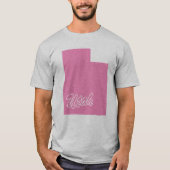 T-shirt State Of Utah Shape (Devant)