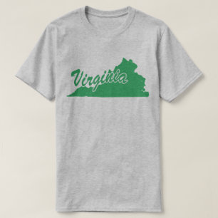 T-shirt State Of Virginia Shape