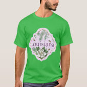 T-shirt State Pride flower magnolia US State Collection St (Devant)