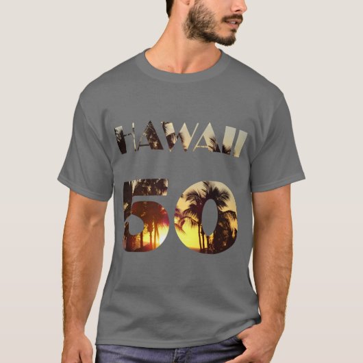 T-shirt Statehood Day in Hawaii Shirt 2 (Devant)