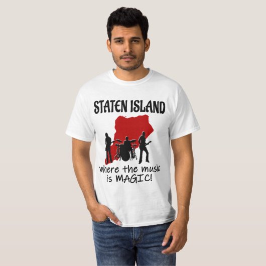 T-shirt Staten Island (Devant entier)
