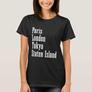 T-shirt Staten Island New York Rétro Fierté NY